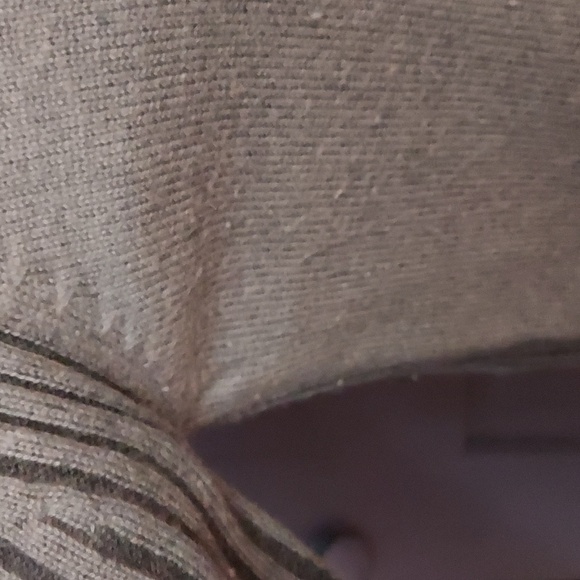 Smartwool hi-low hem ribbed raglan sleeve sweater grey blue crewneck sz small - Picture 6 of 8